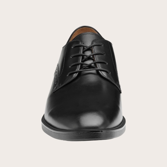 Johnston & Murphy Men\'s Ronan Plain Toe Ox Black Leather. 15-8041 main image 6